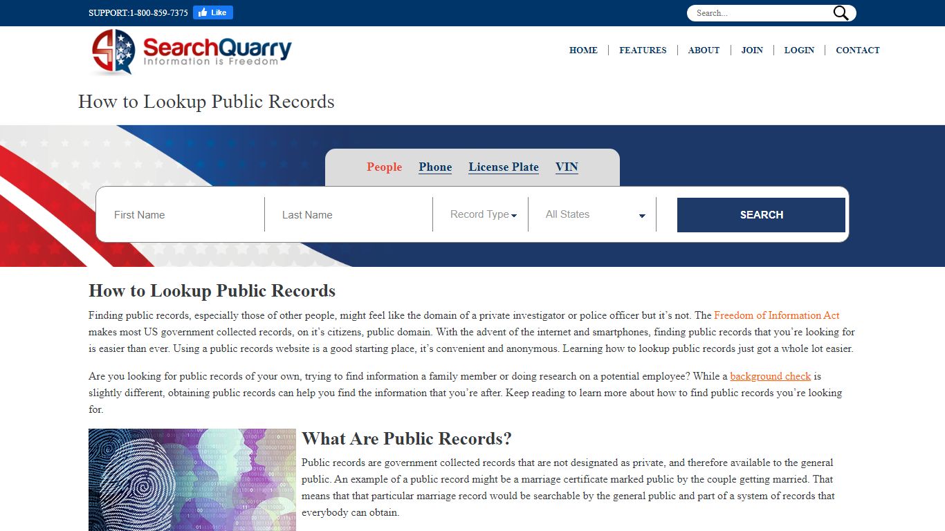 How to Lookup Public Records - SearchQuarry